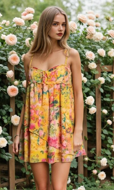 Floral Mini Dress