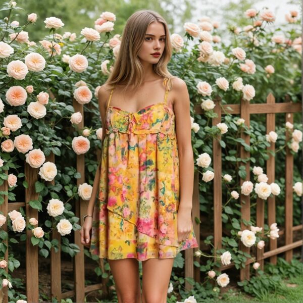 Floral Mini Dress