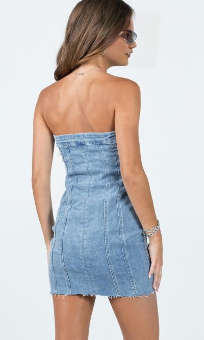 houser-mini-dress-denim-us-8 Houser mini dress denim denim